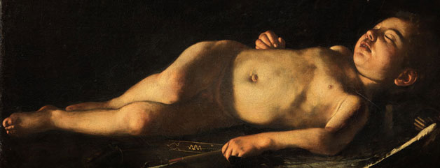 L’Amorino dormiente di Caravaggio al Kunsthistorisches Museum di Vienna 