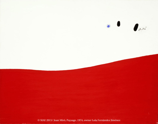 Soli di notte, Joan Miró splende  Villa Manin 