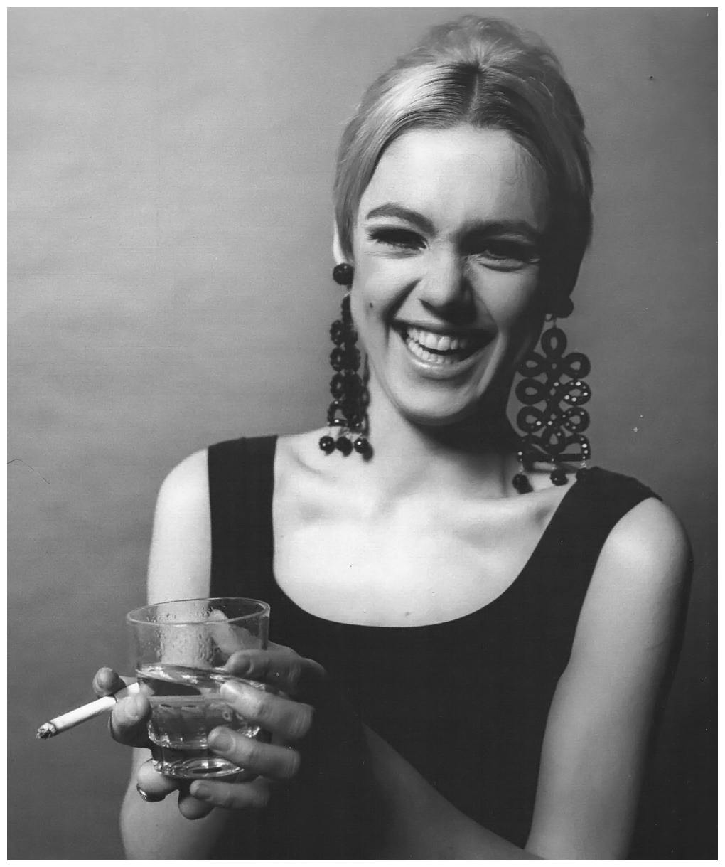 Edie Sedgwick in una foto di Jerry Schatzberg, 1966