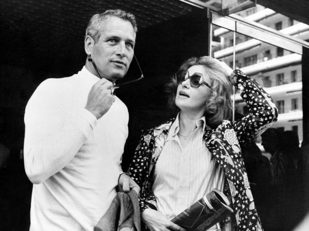 Paul Newman con sua moglie Jacqueline E. Witte