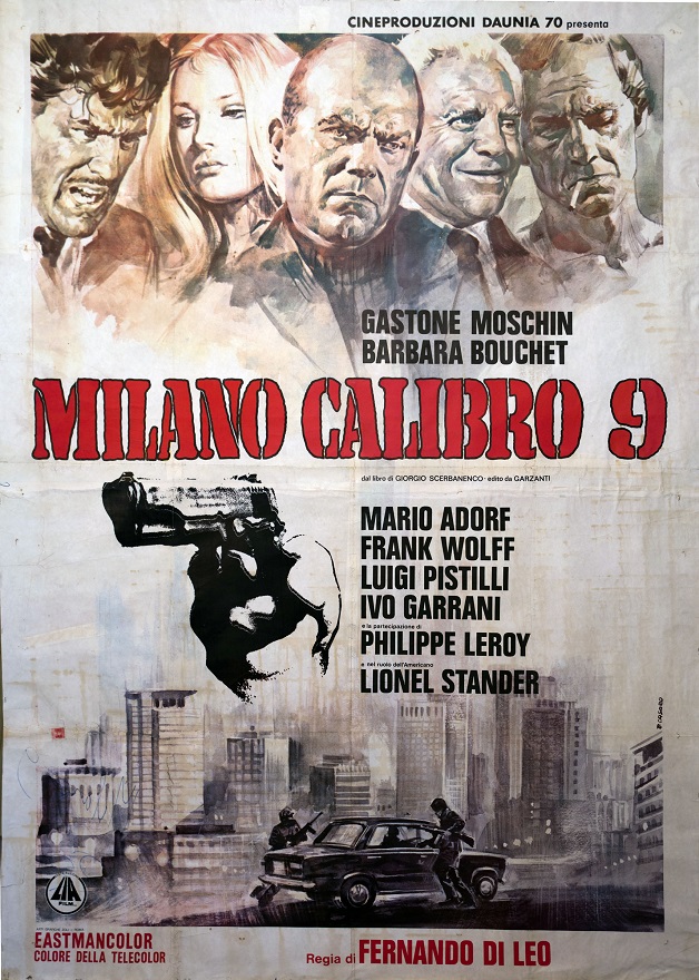 Manifesto del film "Milano calibro 9"