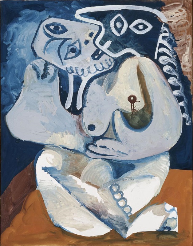 Pablo Picasso, L'abbraccio, 1970, Museo Picasso, Parigi