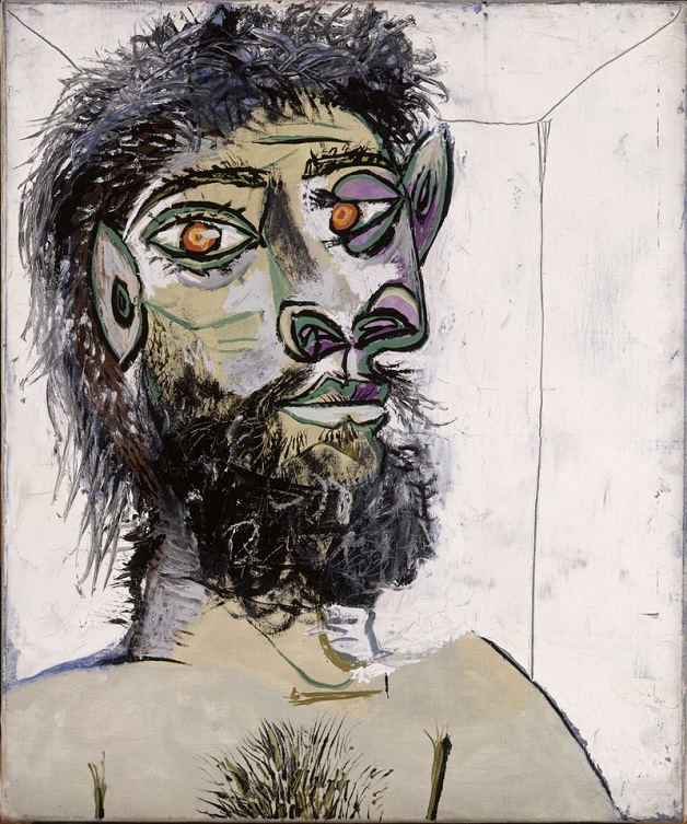 Pablo Picasso, Testa di uomo barbuto, 1938, Museo Picasso, Parigi