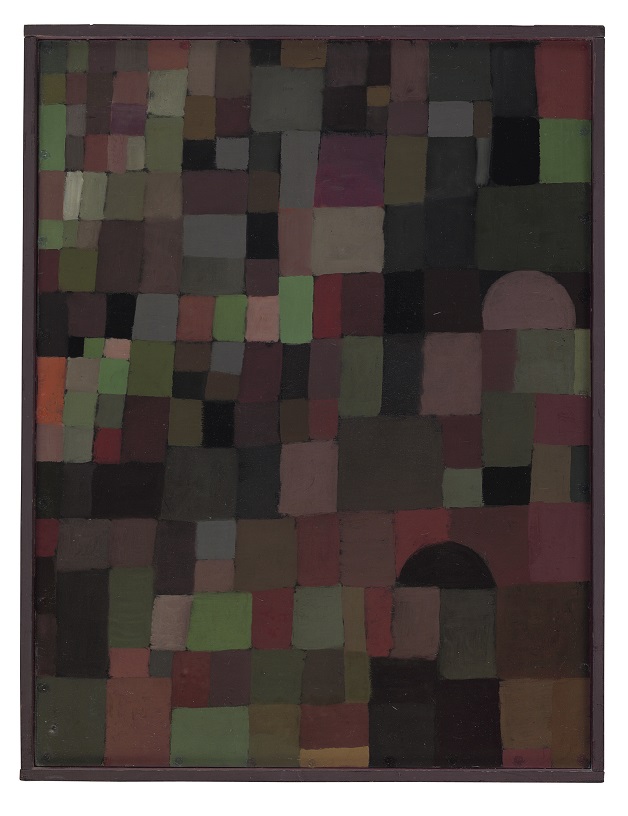 Paesaggio urbano rosso-verde, 1923, Zentrum Paul Klee